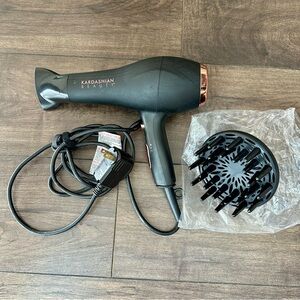 Kardashian Beauty Premium Finish Hair Dryer - 1875 W - Concentrator & Diffuser